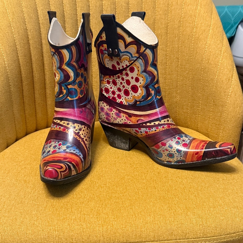 Cowboy Rubber Rain Boots by Nomad